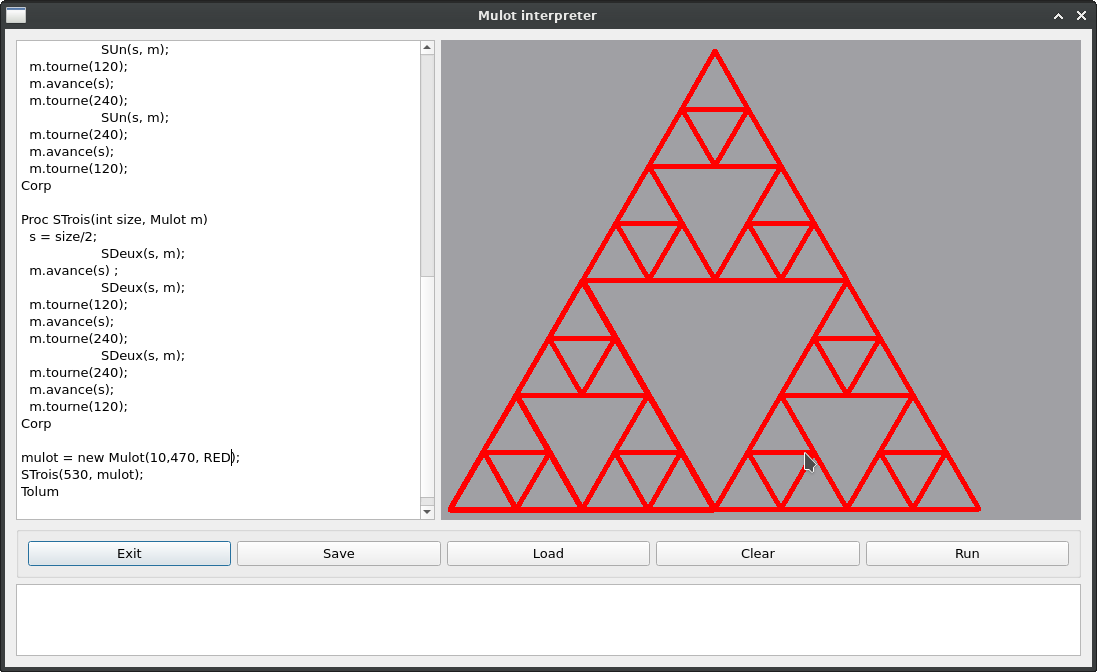 Triangle de Sierpinski